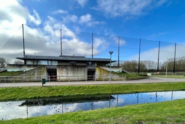 Spaarnwoude Park hotel-sloop van de bunker